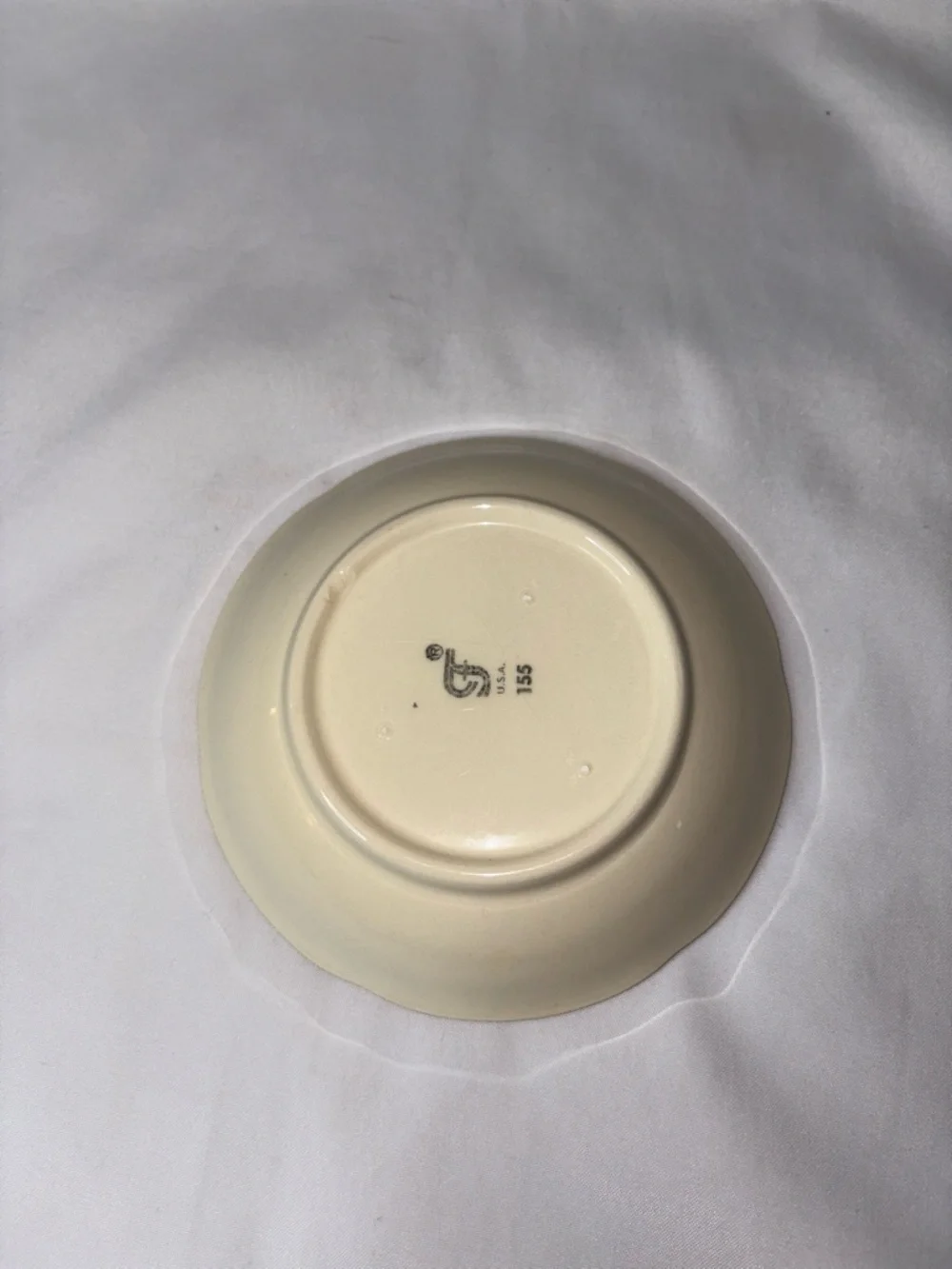 Franciscan Apple Set of 3 Shallow Bowls 5” Vintage USA Hand Painted - AS IS